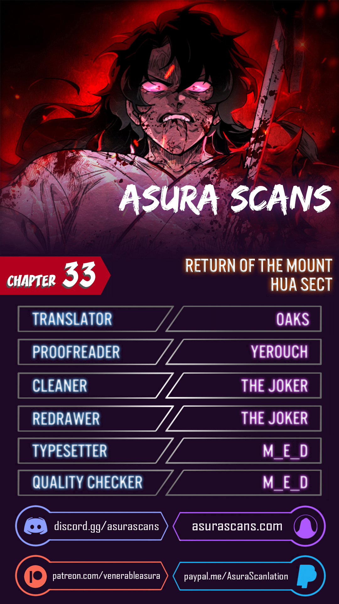 Return of the Mount Hua Sect Chapter 33 image 01